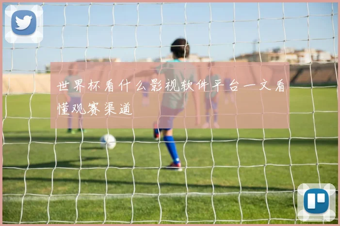 世界杯看什么影视软件平台一文看懂观赛渠道