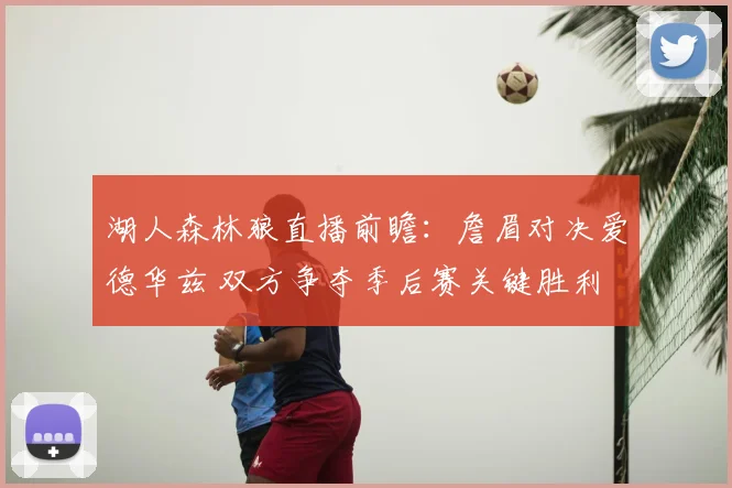 湖人森林狼直播前瞻:詹眉对决爱德华兹 双方争夺季后赛关键胜利