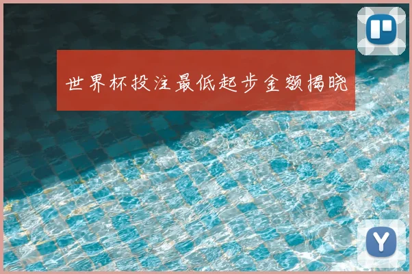 世界杯投注最低起步金额揭晓